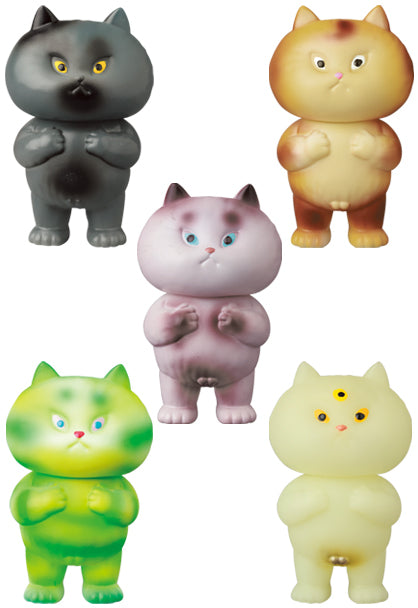 メディコム VAG Vintl Artist Gacha [シリーズ32.5] フテコネコ 全5種セット ４号店商品