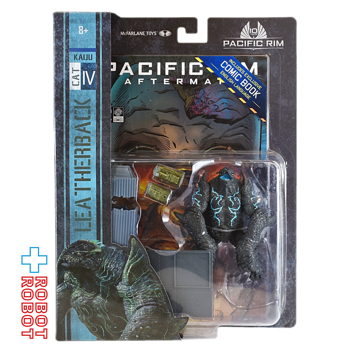 マクファーレン・トイズ パシフィック・リム 4インチ アクションフィギュア カイジュウ シリーズ1 レザーバック 箱入未開封
