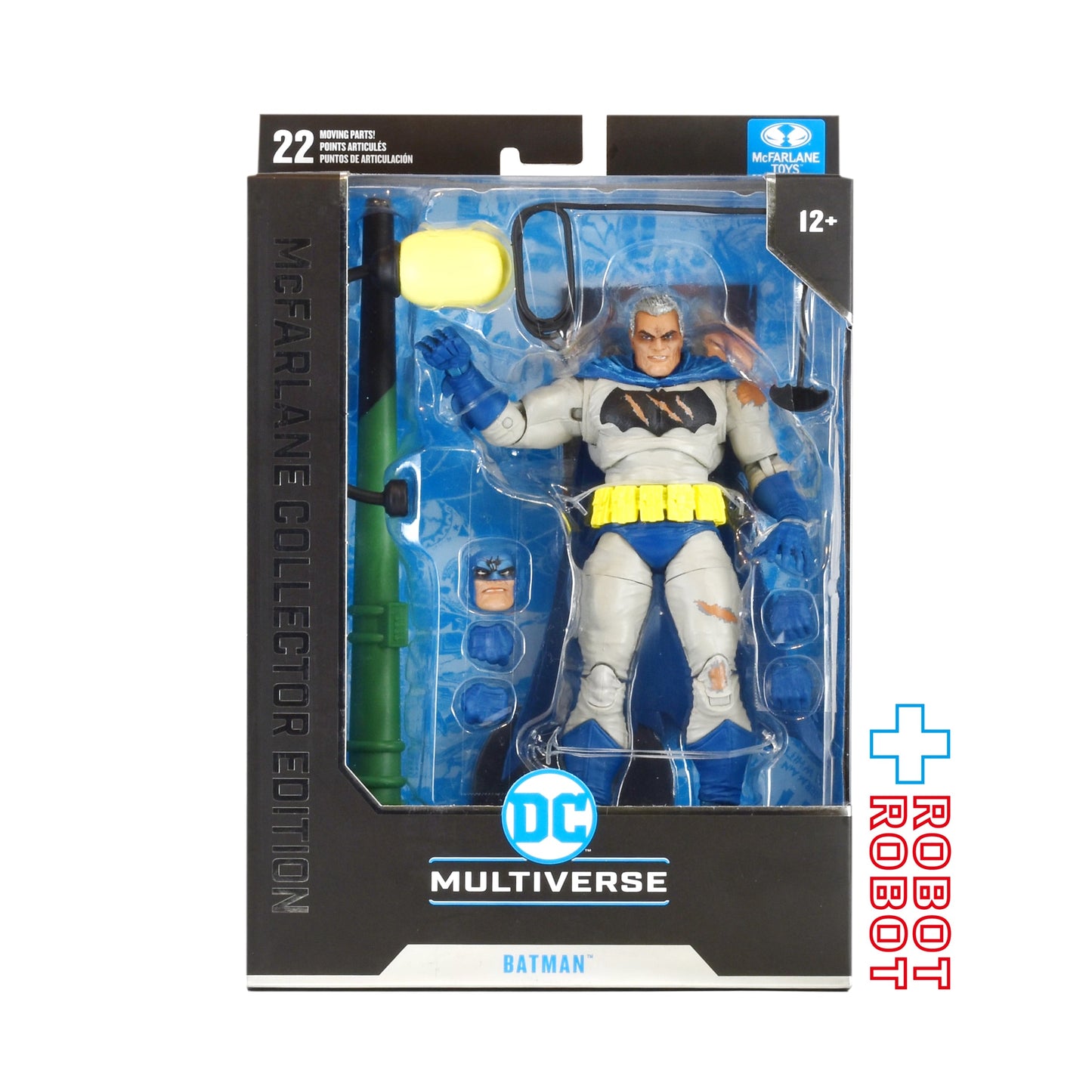 マクファーレン・トイズ DCマルチバース ダークナイト・リターンズ バットマン (バトルダメージ / ブルースーツ) 7インチ アクションフィギュア 国内版 未開封