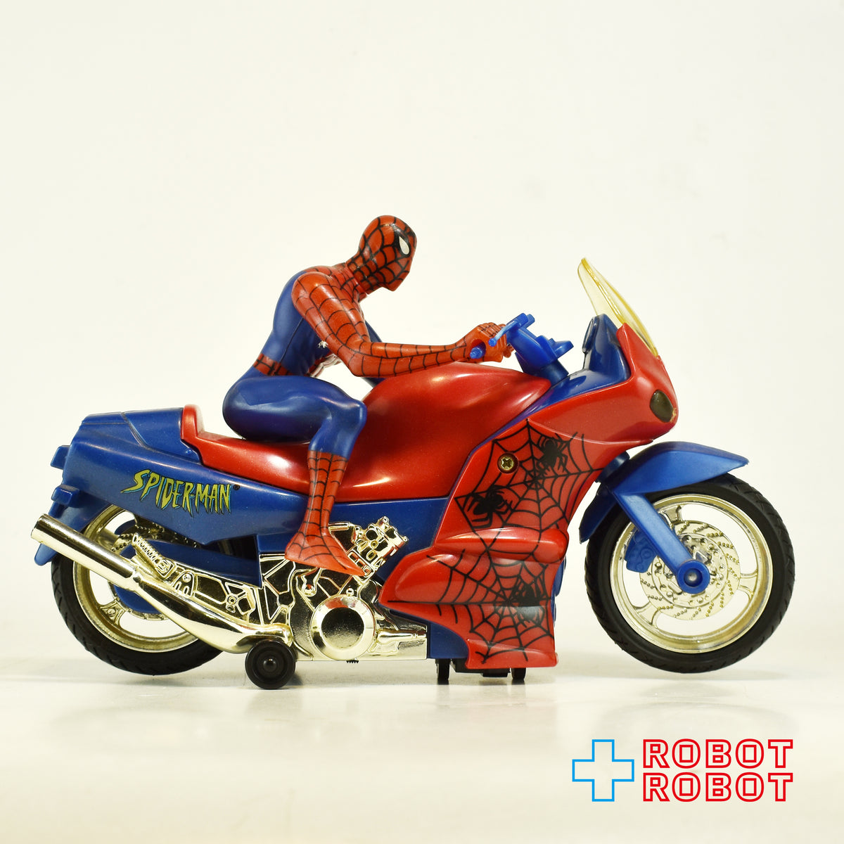 トイビズ スパイダーマン バンプ & ゴー バトルサイクル スパイダーマン フィギュア ルース