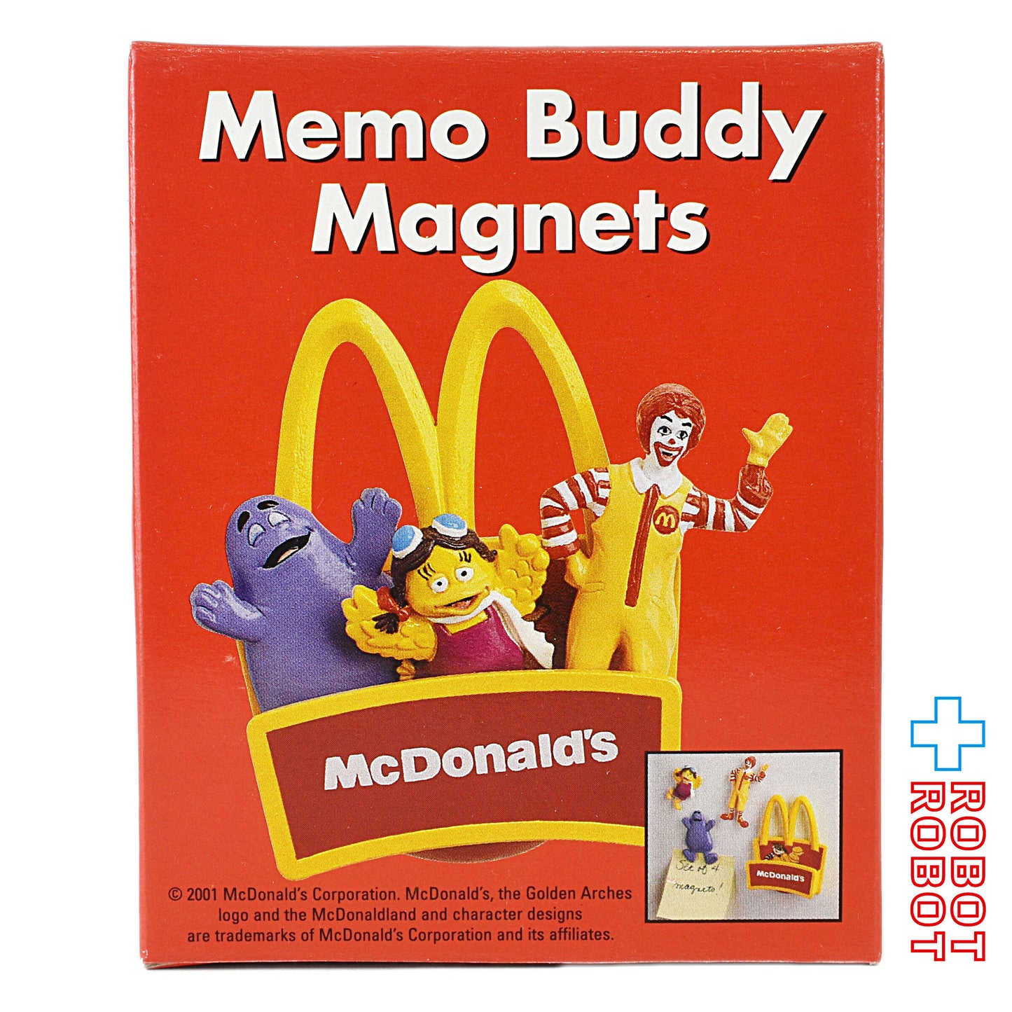 マクドナルド メモ バディー マグネット セット 箱入り ※パッケージダメージ 企業物