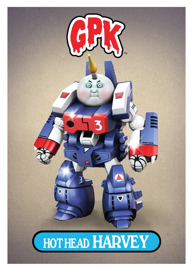 ホットヘッド フィギュア GPK × ガーベッジペイルキッズ ホットヘッド ハービー ビニール