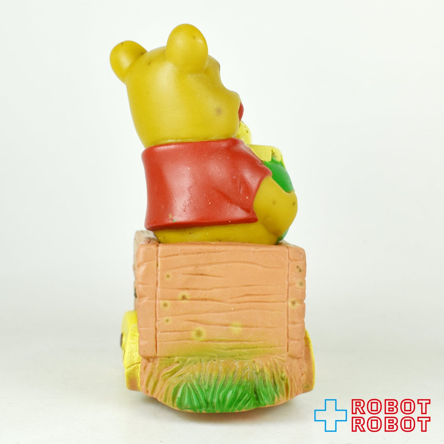 ディズニー くまのプーさん ソフビフィギュア 1979 香港製 ※難有り