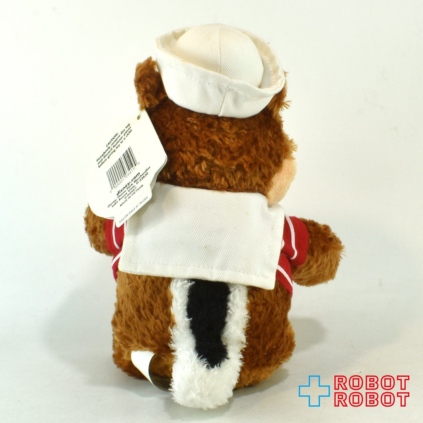 ディズニー・クルーズライン セーラーデール (チップとデール) ぬいぐるみ 9インチ 紙タグ付き