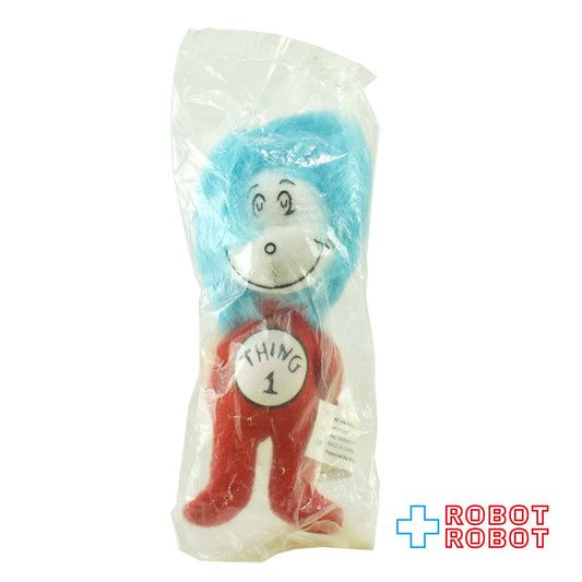 ケロッグ ドクター・スース  キャット・イン・ザ・ハット シング1 ミニぬいぐるみ人形 袋入り 未開封