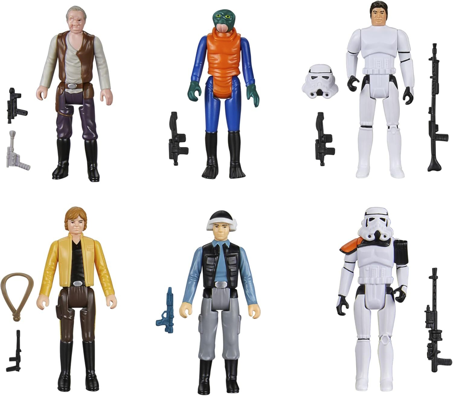 スター・ウォーズ ANH レトロコレクション Ver.3 アクションフィギュア マルチパック 6体セット