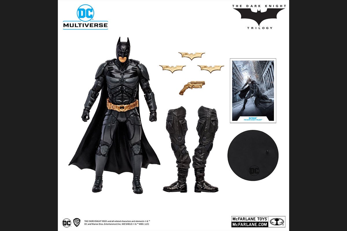 DC マルチバース 7インチ・アクションフィギュア #211 バットマン［映画『ダークナイト・トリロジー』] 国内版 開封