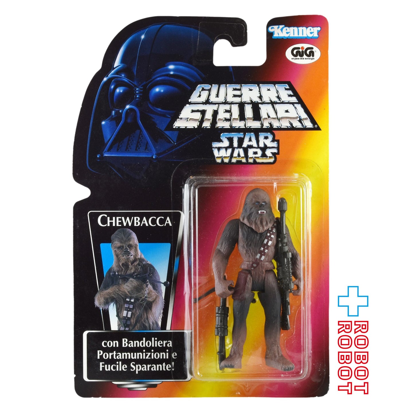 スター・ウォーズ POTF2 レッドカード チューバッカ イタリアGIG版 3.75インチ アクションフィギュア 未開封