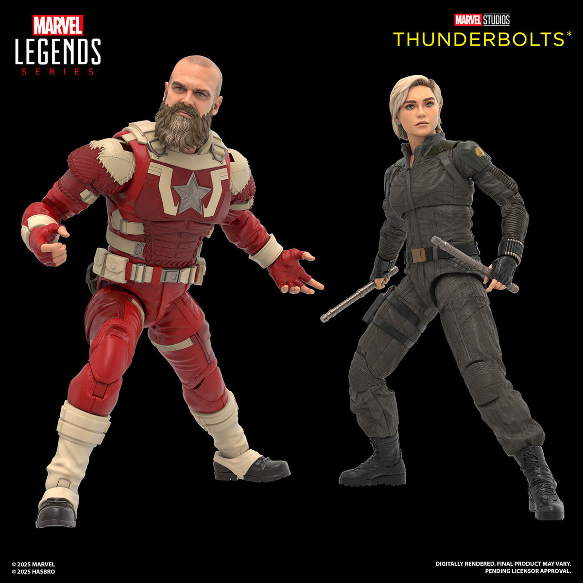 マーベルレジェンド MCUシリーズ サンダーボルツ* エレーナ・ベロワ & レッド・ガーディアン 6インチ アクションフィギュア 国内版 未開封
