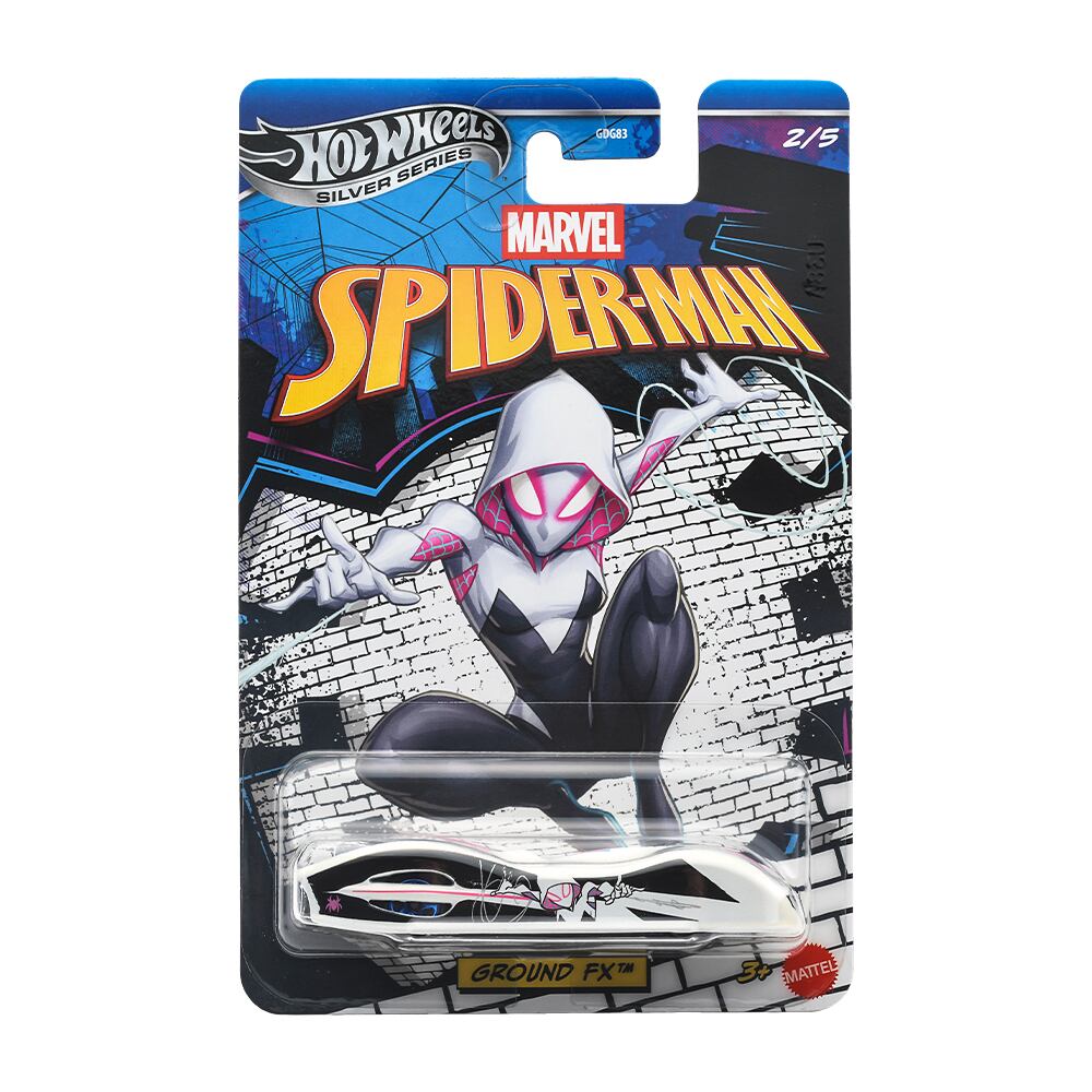ホットウィール マーベル スパイダーマン グラウンドエフエックス ダイキャスト ミニカー 国内版 未開封