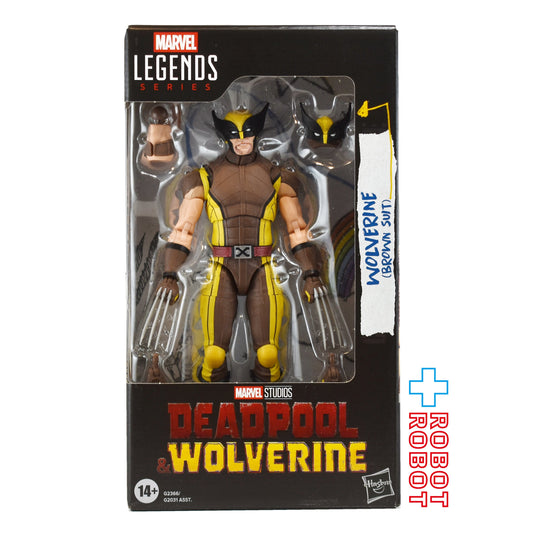 マーベルレジェンド MCUシリーズ デッドプール ＆ ウルヴァリン/ ウルヴァリン (ブラウンスーツ) 6インチ アクションフィギュア 未開封