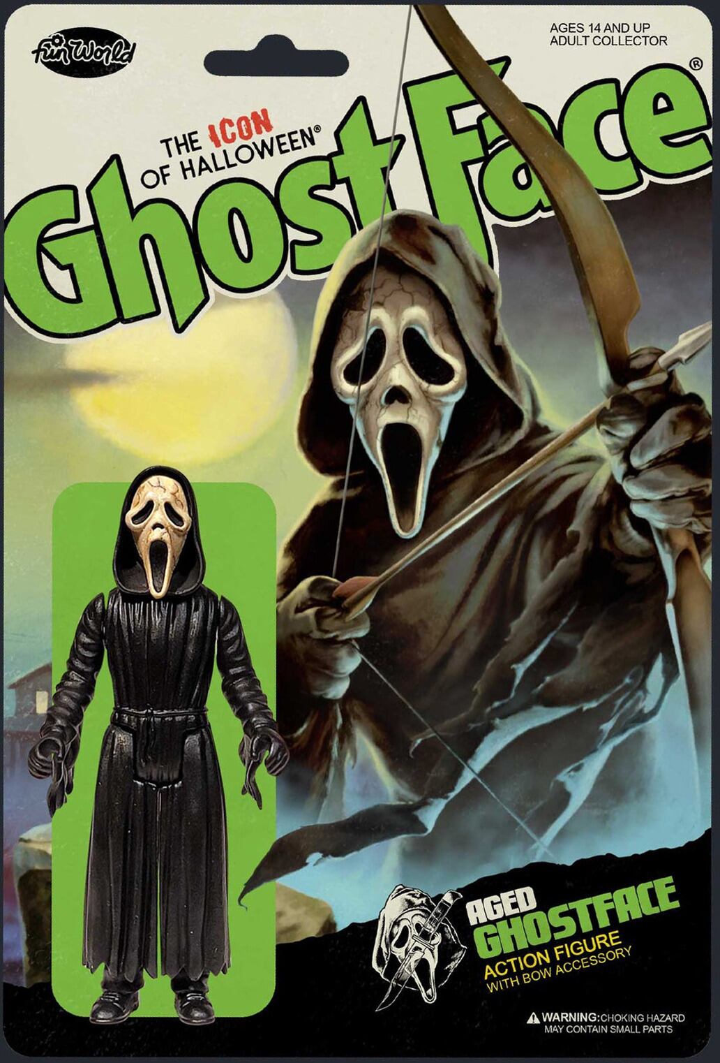 Fright-Rags フライトラグス エイジド・ゴーストフェイス 3.75インチ アクションフィギュア 未開封