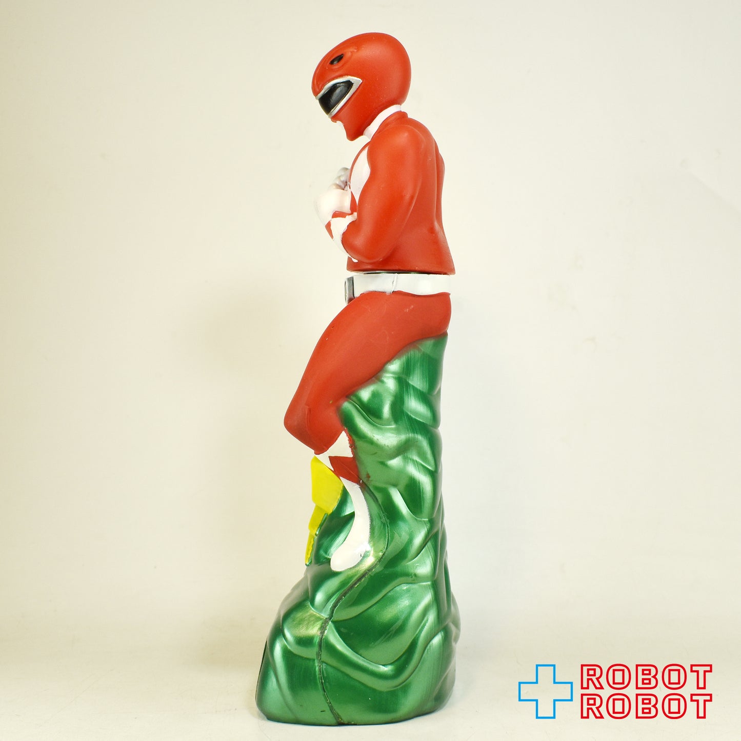 キッドケア社 パワーレンジャー レッド ソーキー シャンプー バブルバスボトル フィギュア 1994