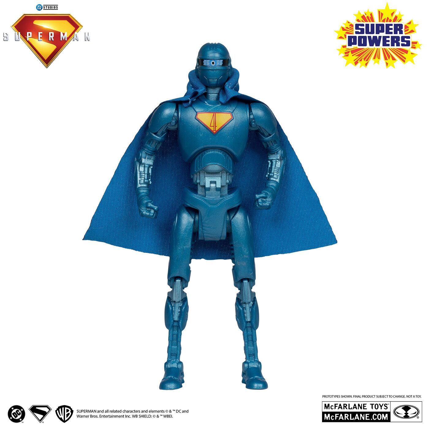 マクファーレン・トイズ DCダイレクト DCスーパーパワーズ スーパーマン (2025) 孤独の要塞 (スーパーマンロボ4号付き) 4インチ アクションフィギュア 国内版 未開封