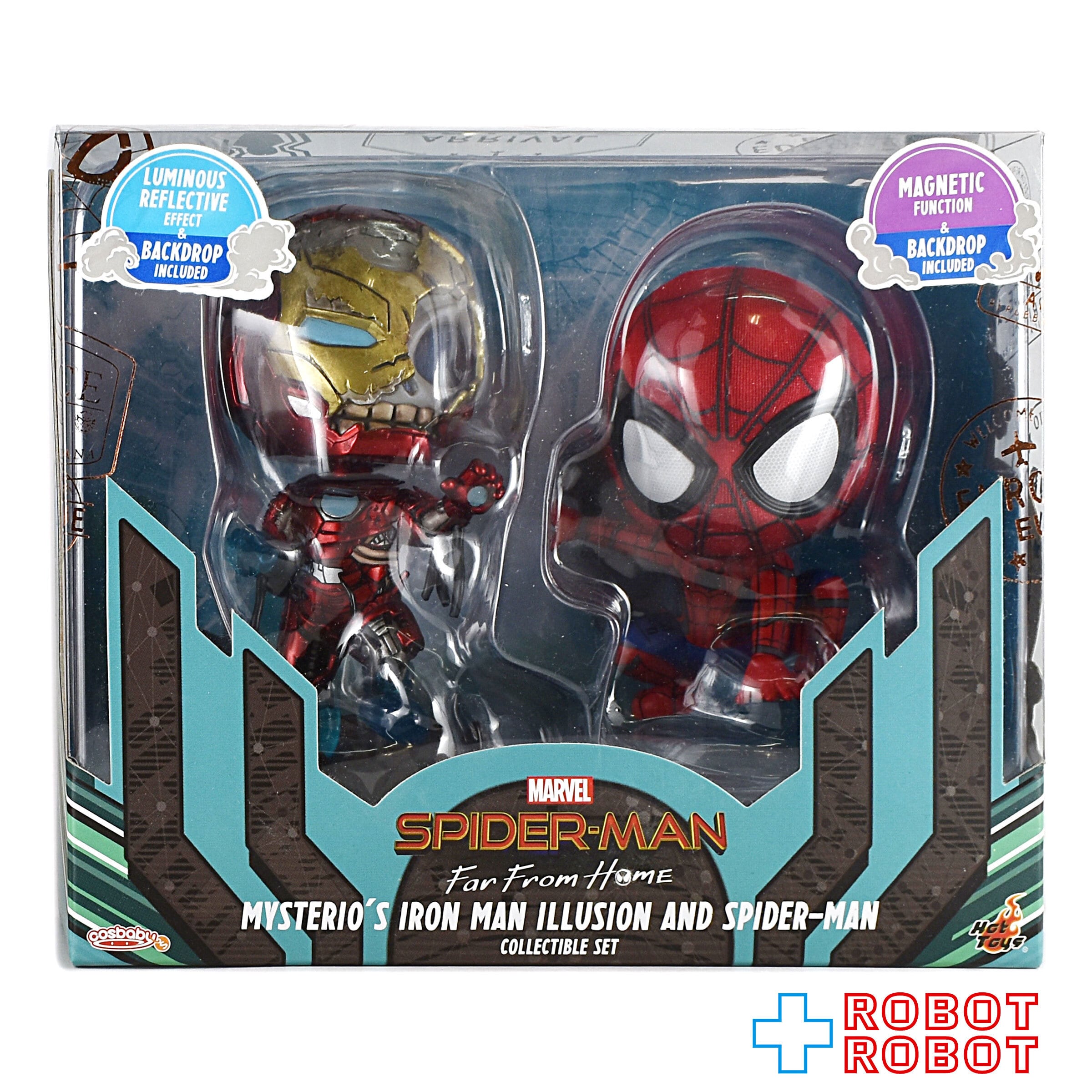 ホットトイズ コスベイビー ホームカミング スパイダーマン&アイアン