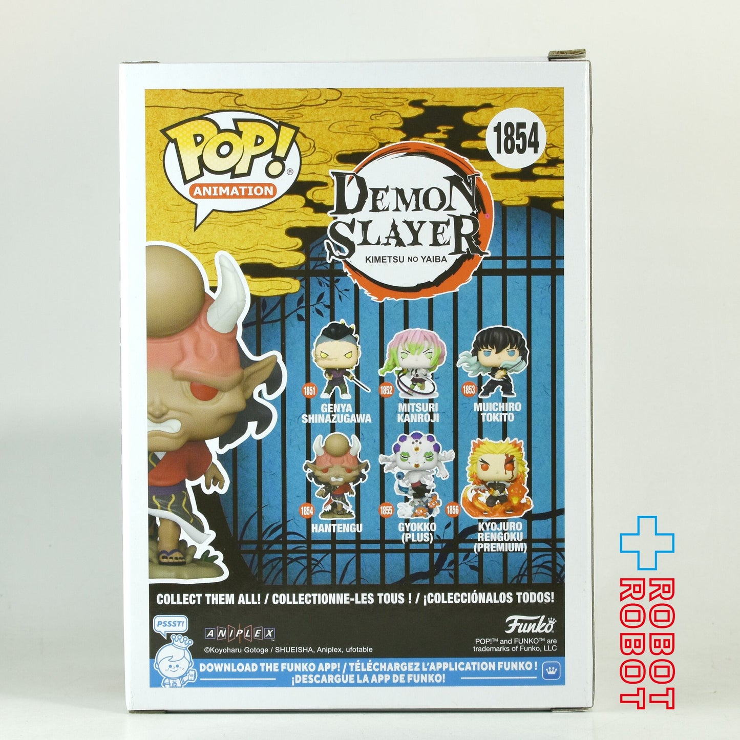 ⚫️ファンコ POP! アニメーション 1854 鬼滅の刃 半天狗 ビニールフィギュア 箱入