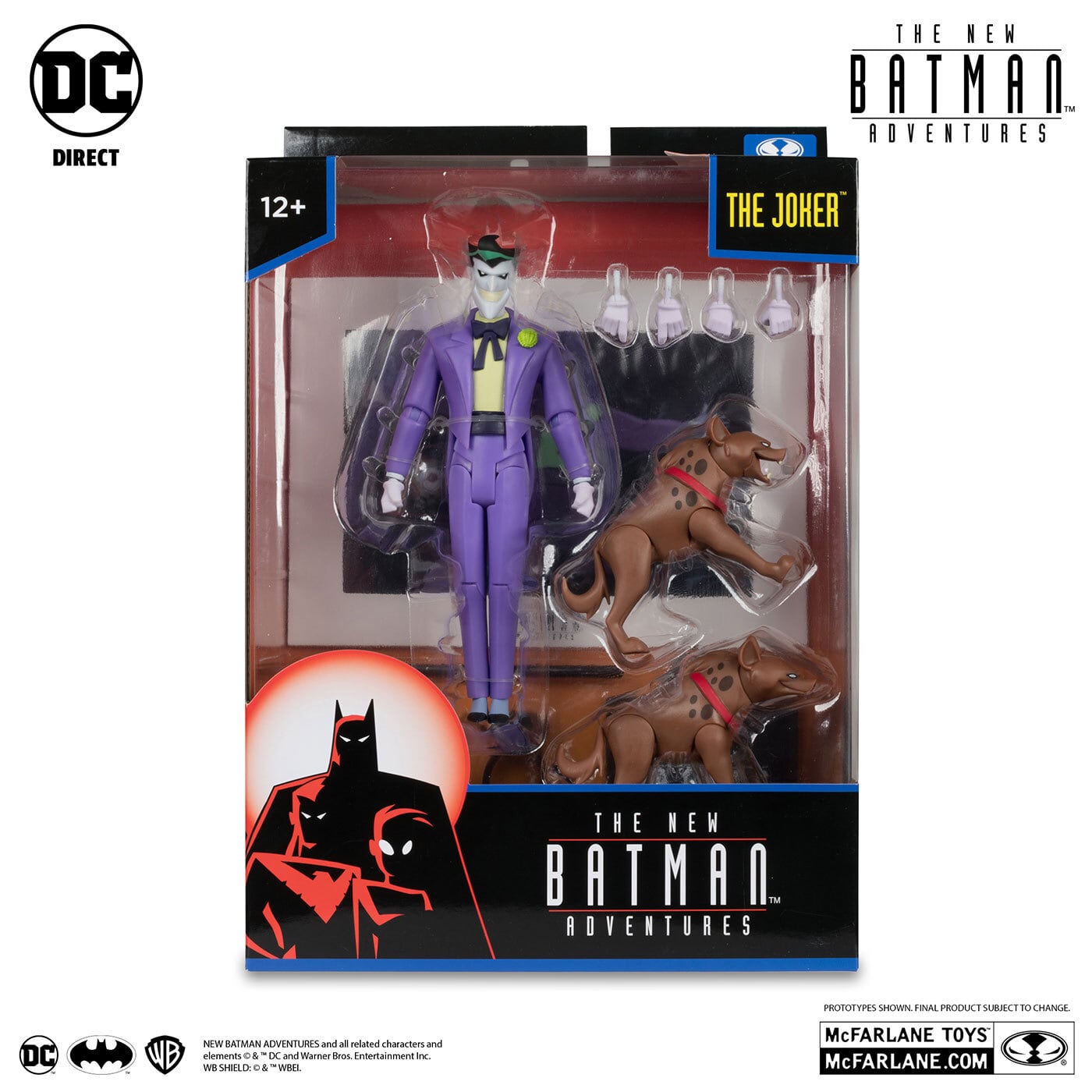 マクファーレン・トイズ DCダイレクト バットマン アニメイテッド ニュー・バットマン・アドベンチャーズ #13 ジョーカー 6インチ アクションフィギュア 国内版 未開封