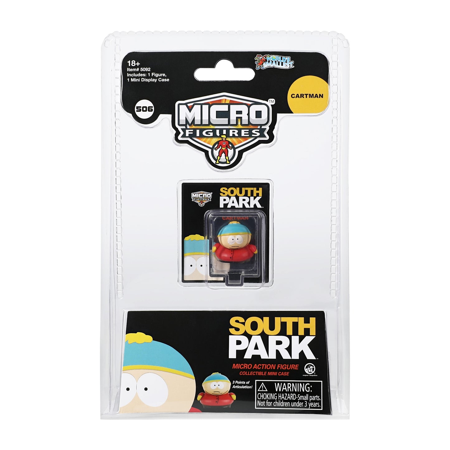 スーパーインパルス ワールズ スモーレスト マイクロフィギュア S06 サウスパーク カートマン フィギュア 未開封