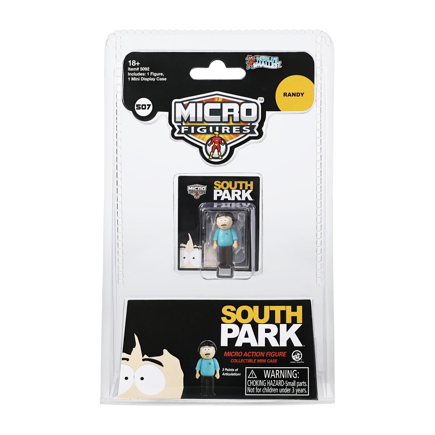 スーパーインパルス ワールズ スモーレスト マイクロフィギュア S07 サウスパーク ランディ フィギュア 未開封
