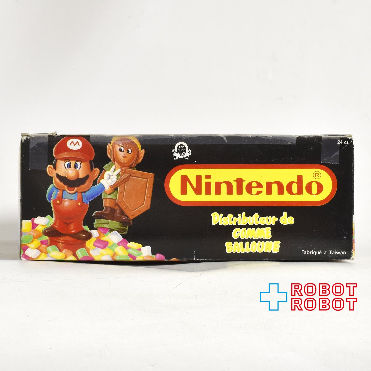 トップス ニンテンドー スーパーマリオ バブルガムディスペンサー 空箱