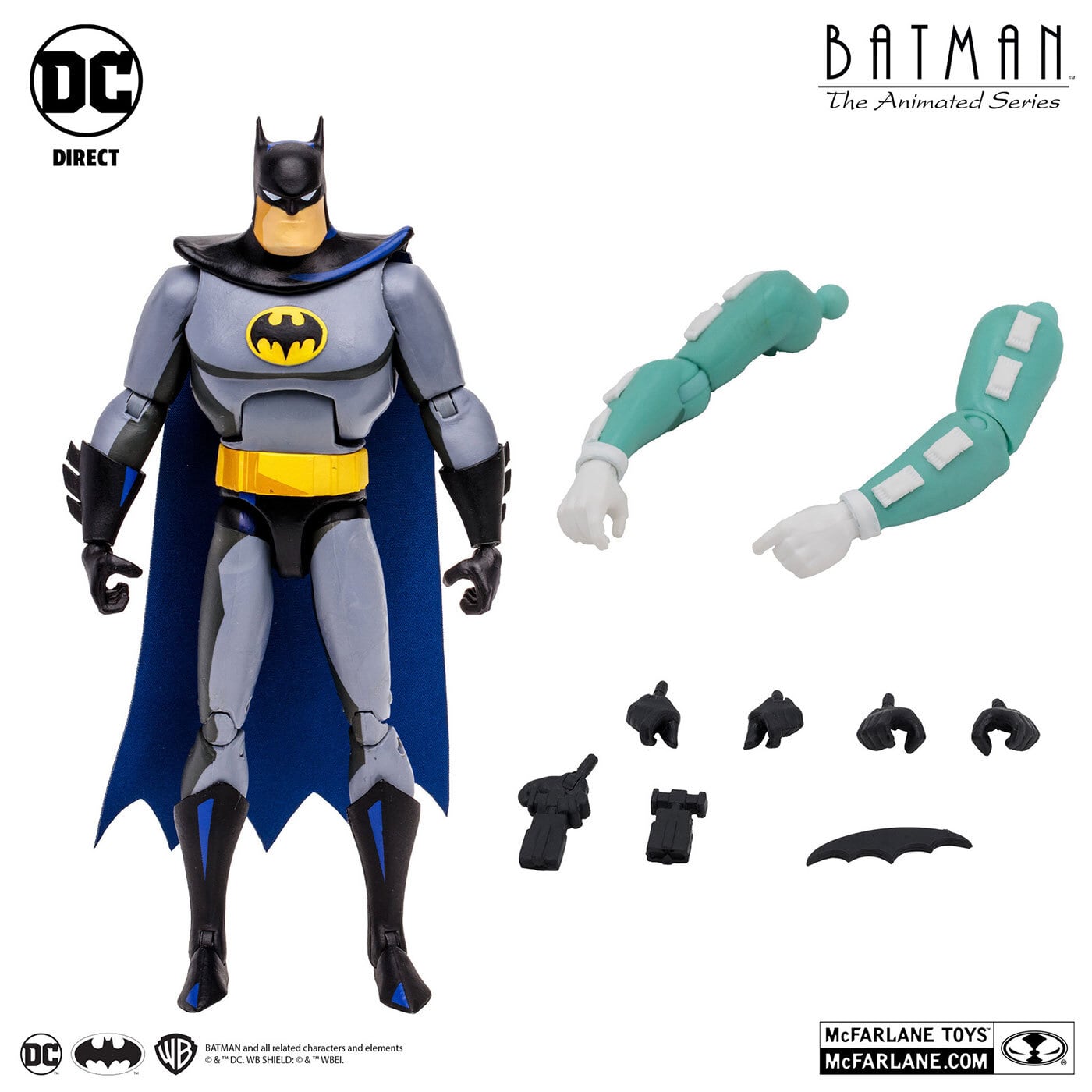 マクファーレン DCダイレクト バットマン アニメイテッド #01 バットマン 6インチ アクションフィギュア 国内版 未開封
