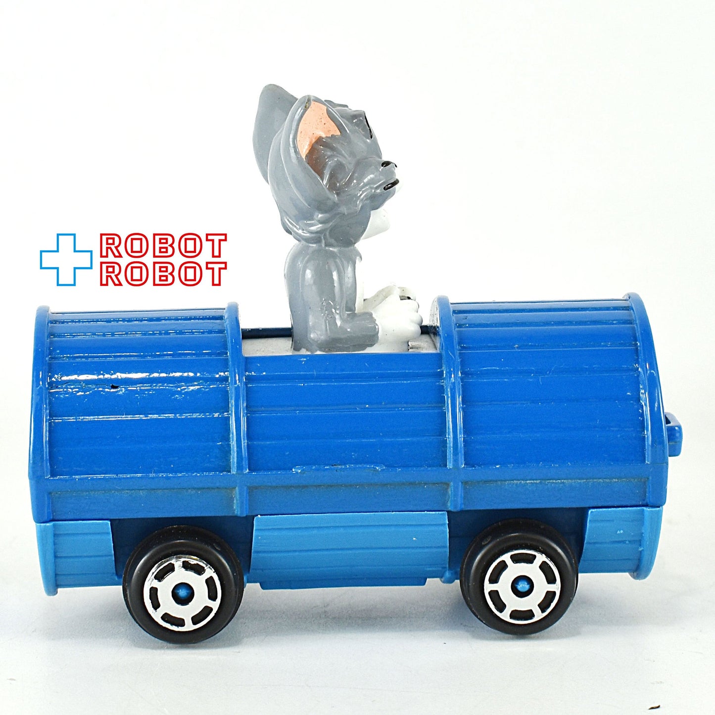 CB TOYS トム＆ジェリー トム ミニカー  青いゴミ箱 1980年代 箱付き