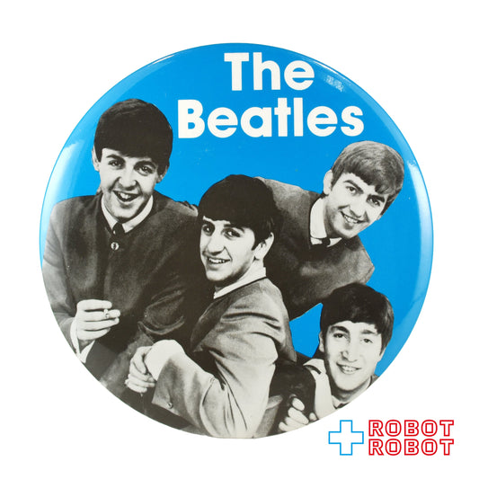 ビートルズ 特大サイズ 缶バッジ スタンド付き