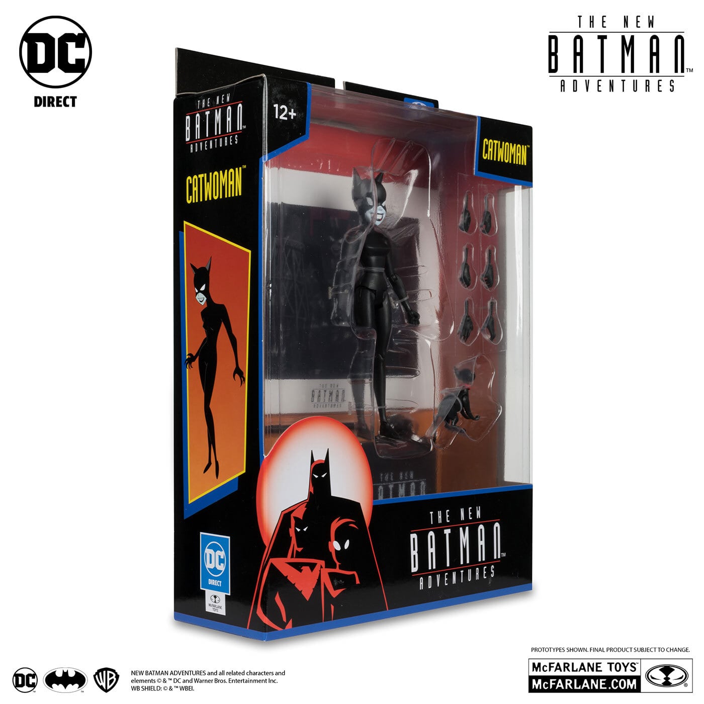 マクファーレン・トイズ DCダイレクト バットマン アニメイテッド ニュー・バットマン・アドベンチャーズ #15 キャットウーマン 6インチ アクションフィギュア 国内版 未開封