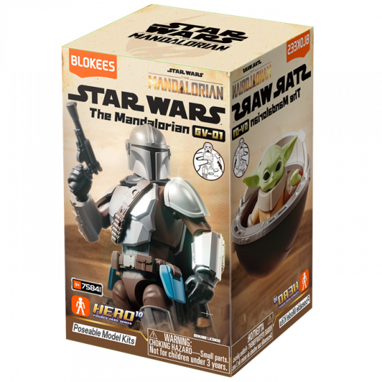 ブロッキーズ スター・ウォーズ マンダロリアン ギャラクシー バージョン 01 モデルキット 未開封