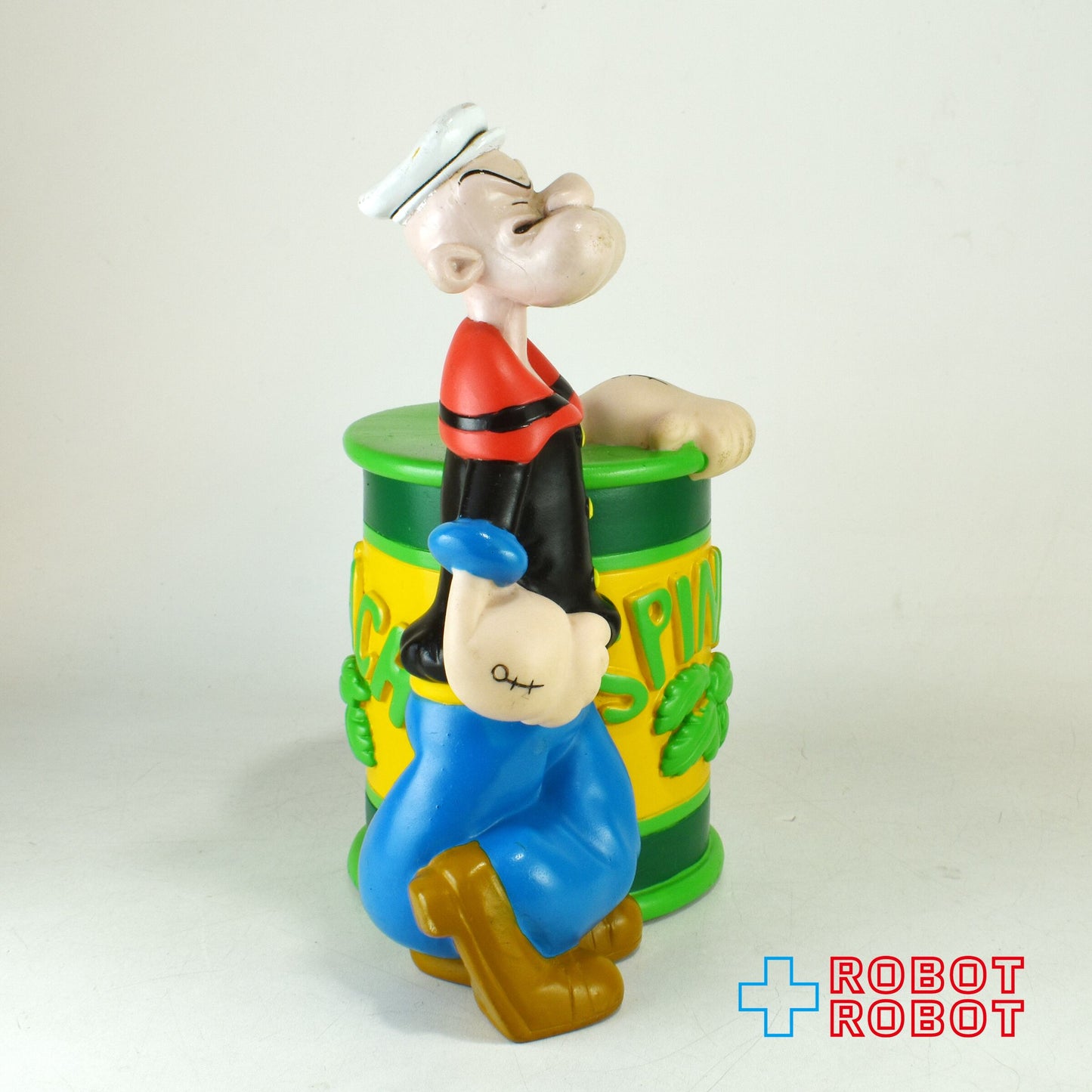 KFS ポパイ＆ほうれん草の缶詰 ソフビ 貯金箱 1998