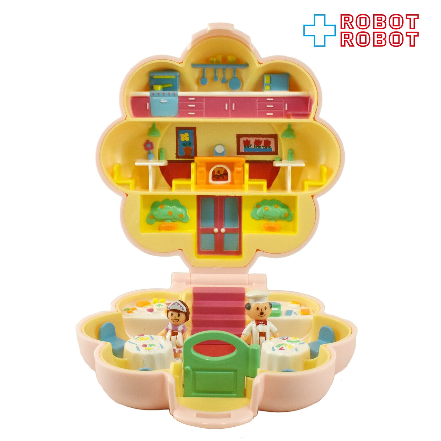 バンダイ ポーリーポケット エンジェルポケット 花のかたちのレストラン 1991