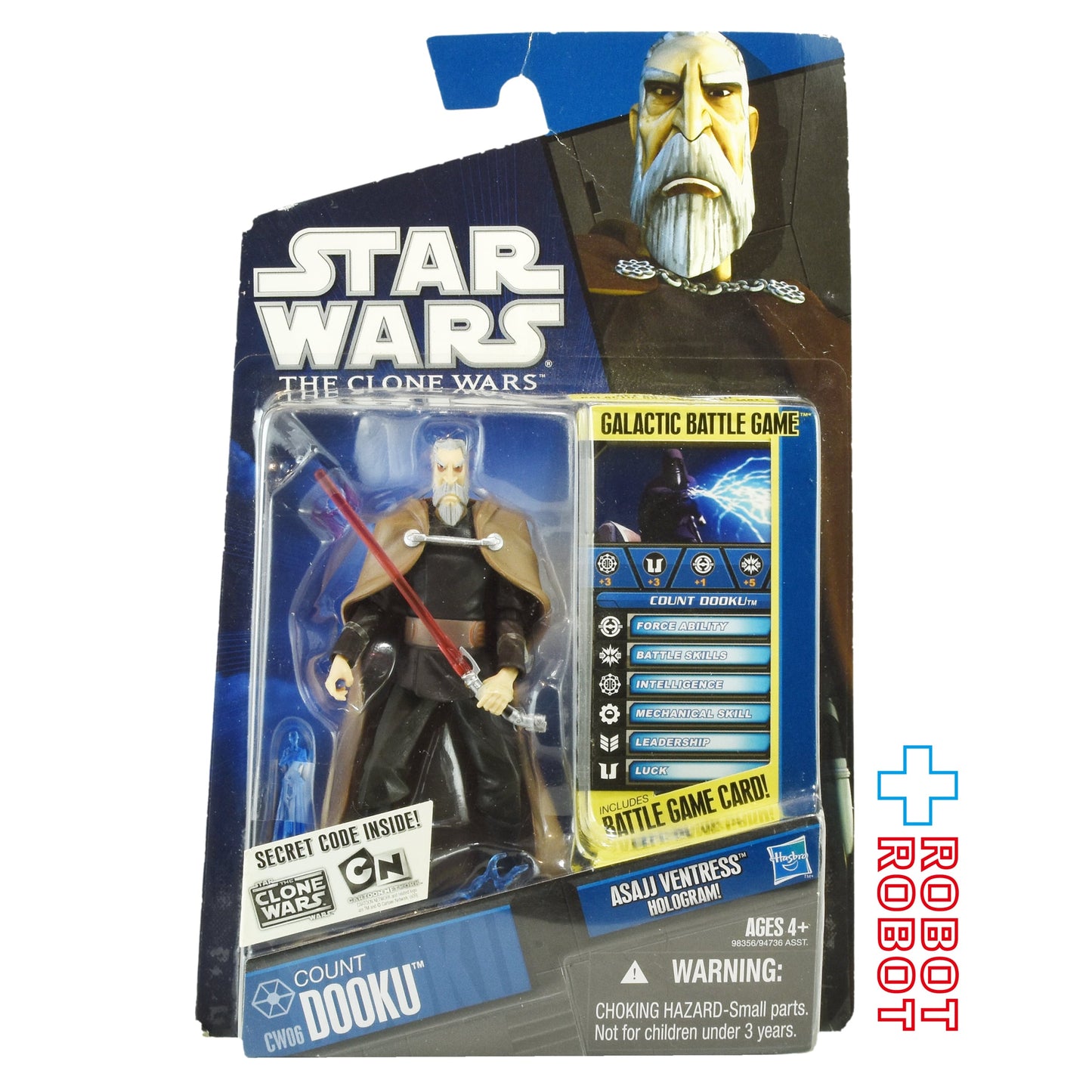 スター・ウォーズ クローン・ウォーズ CW2010 CW06 ドゥークー伯爵 3.75インチ アクションフィギュア 未開封