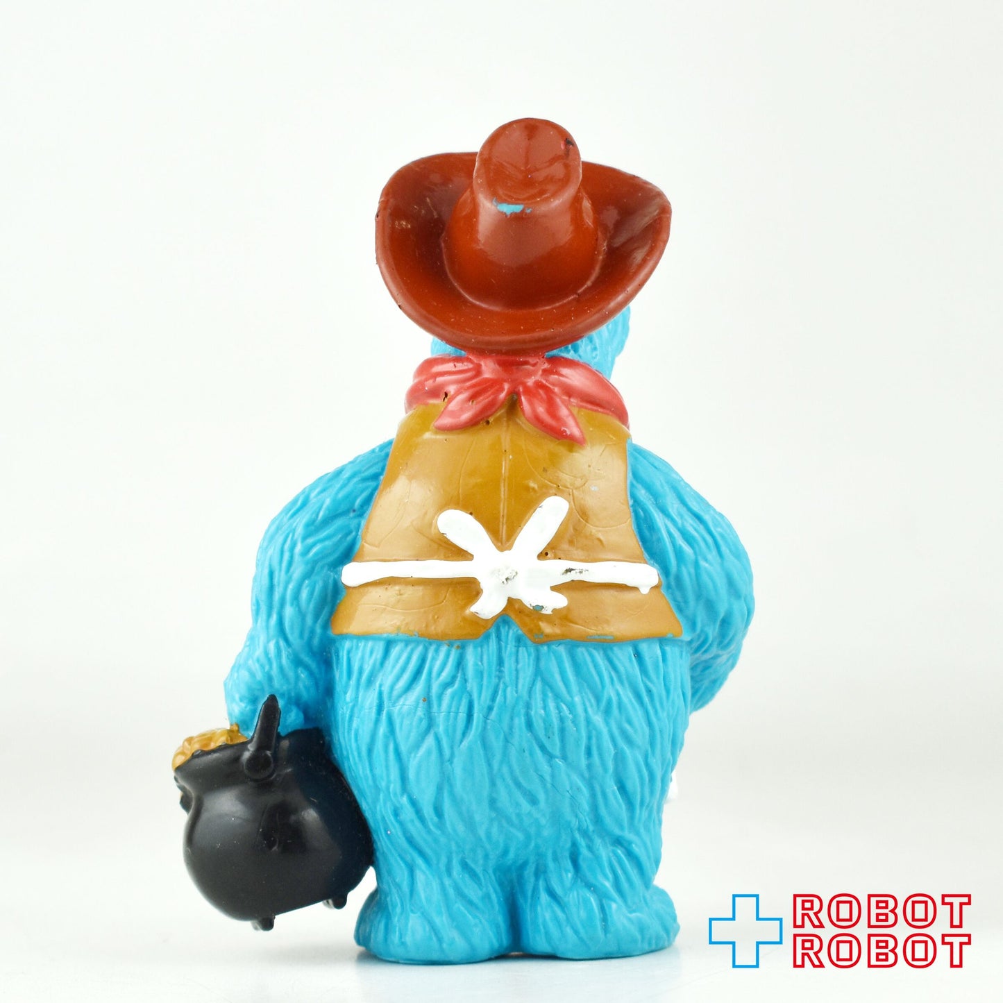 アプローズ社 セサミストリート クッキー・モンスター カウボーイと食事 PVCフィギュア