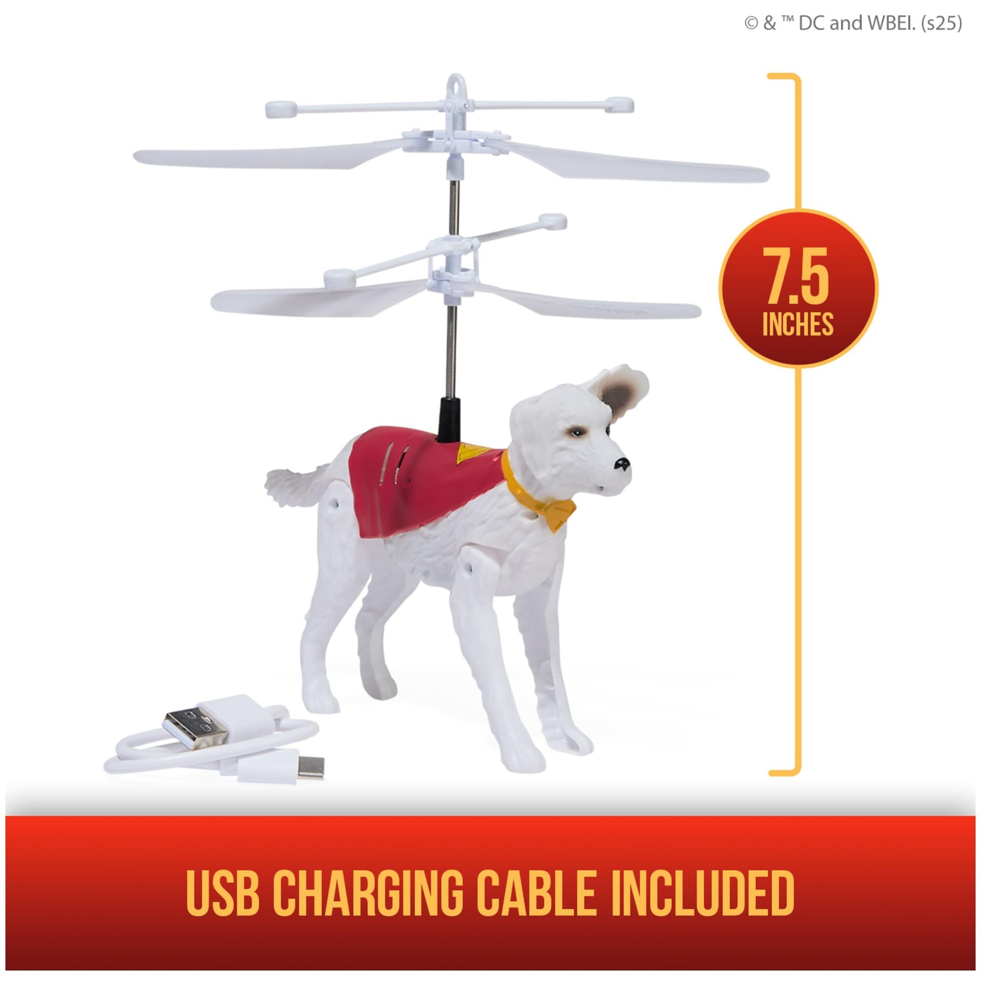 DC クリプト・ザ・スーパードッグ(スーパーマンの犬) 空飛ぶトイ 箱入未開封新品