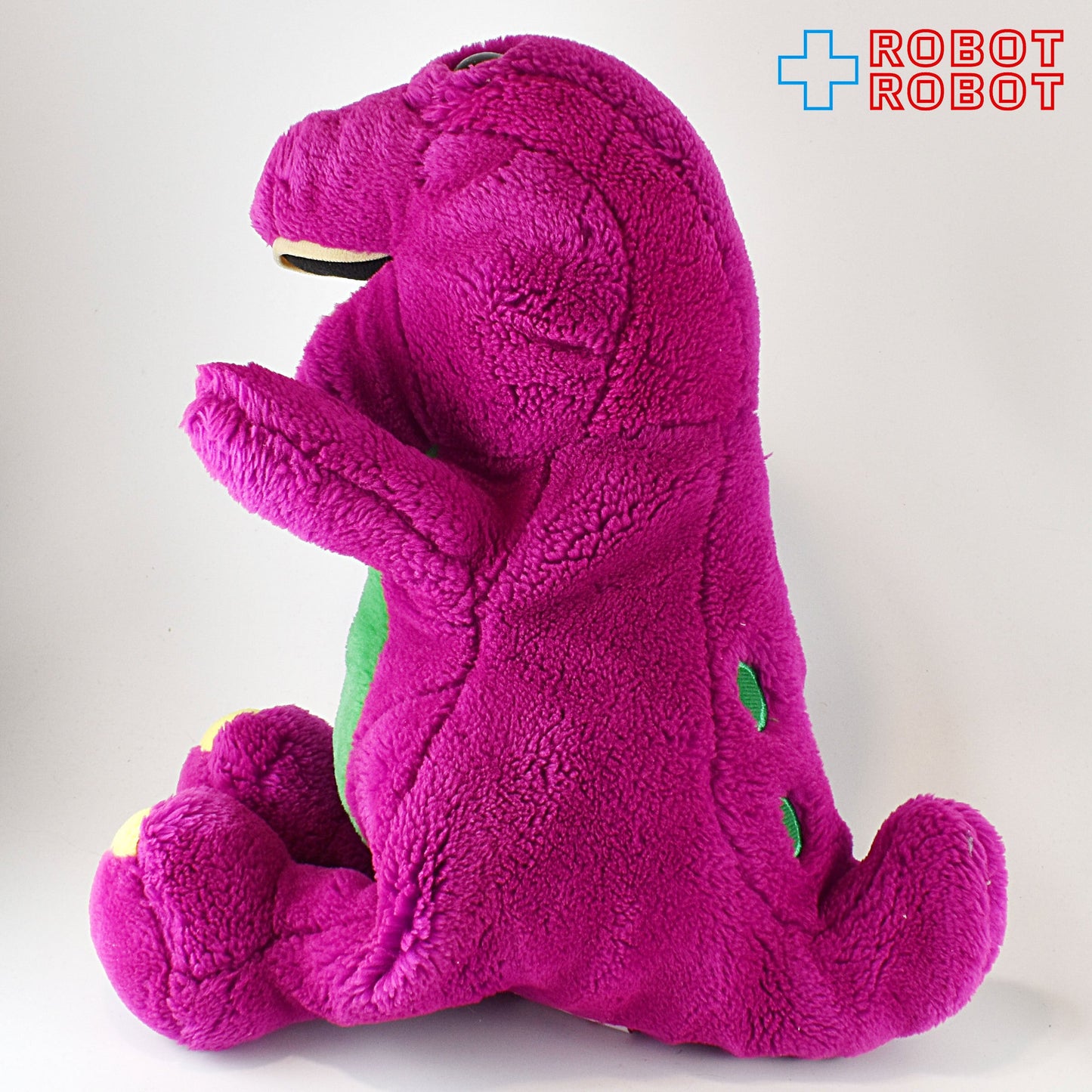 DAKIN 紫の恐竜バーニー ぬいぐるみ人形 27cm