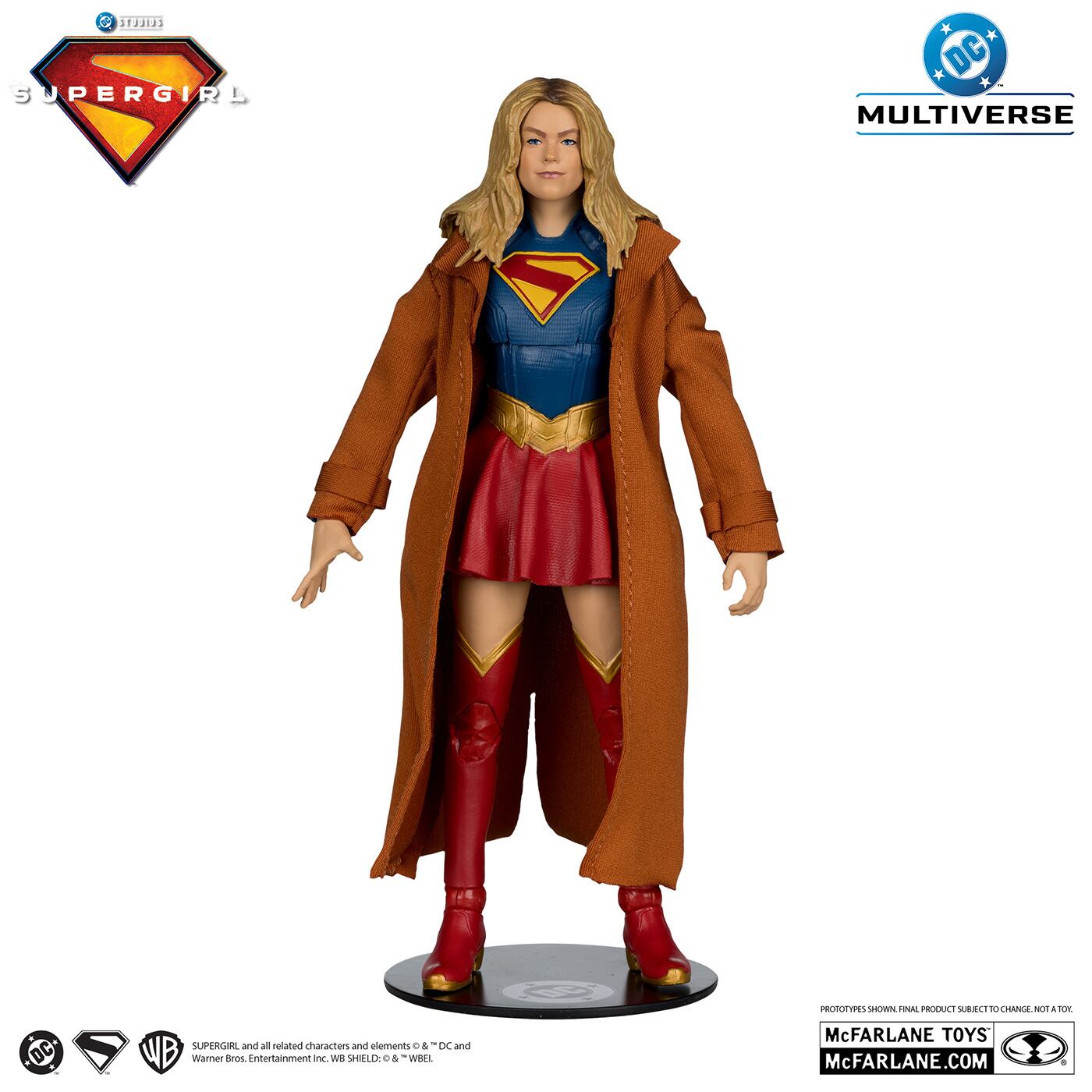 DC マルチバース 映画 スーパーガール (2026) スーパーガール＆クリプト デラックス・シアトリカル・エディション 7インチ アクションフィギュア 国内版 未開封