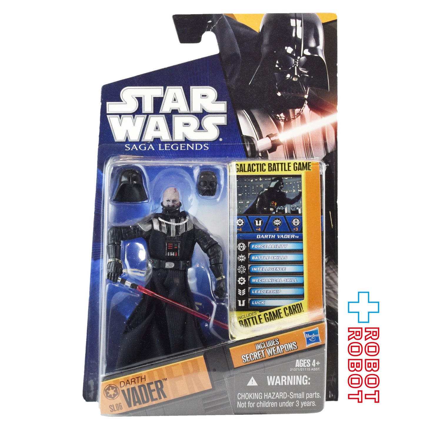 スター・ウォーズ SL2010 SL06 ダース・ベイダー アンマスクド サーガ・レジェンズ 3.75インチ アクションフィギュア 未開封