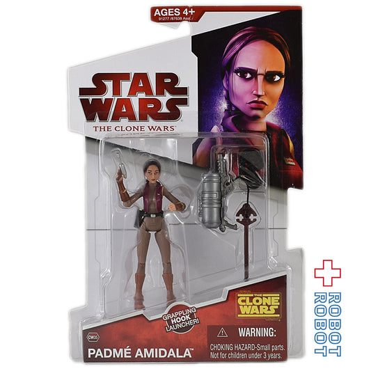 スター・ウォーズ CW2009 CW35 パドメ・アミダラ クローン・ウォーズ 3.75インチ アクションフィギュア 未開封 US