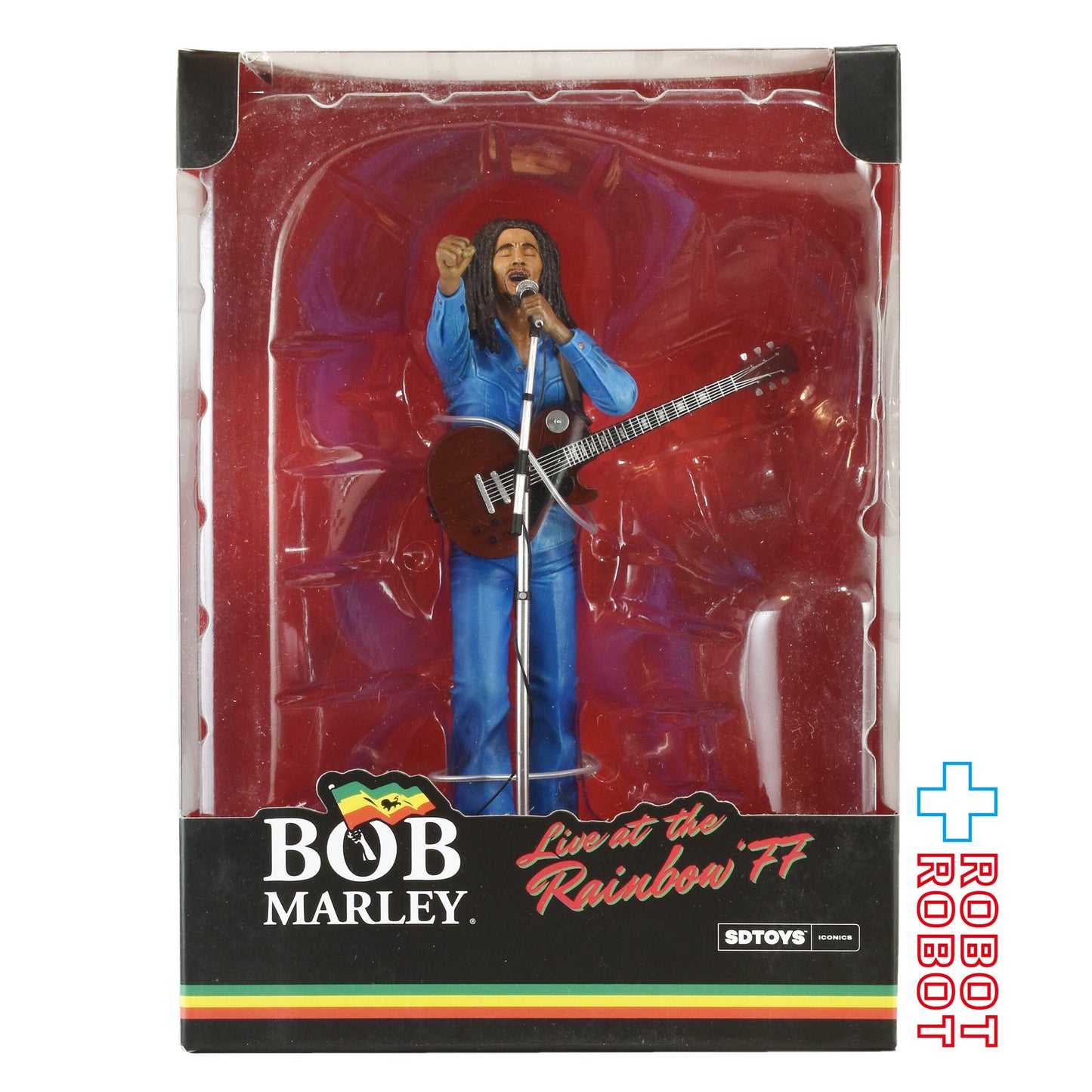 SDトイズ ボブ・マーリー ライブ・アット・ザ・レインボー '77 9インチ スタチュー PVC フィギュア 未開封