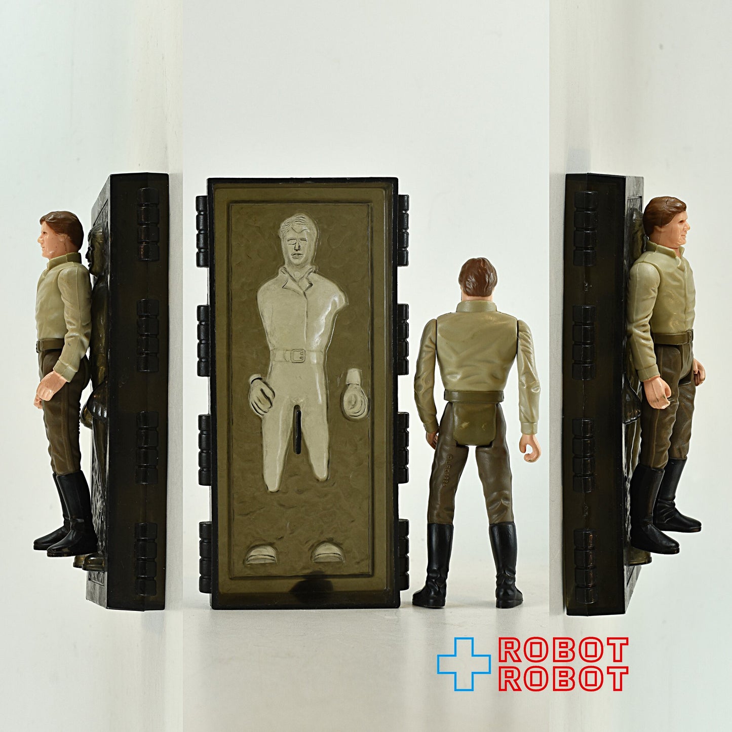 オールドケナー スター・ウォーズ POTF ハン・ソロ カーボナイト アクションフィギュア コイン欠