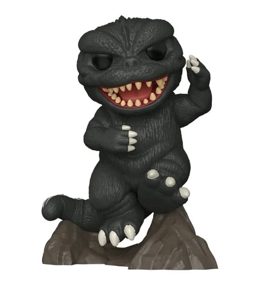 ファンコ POP! ムービー 1665 アマゾン限定 ゴジラ ゴジラ(1965 シェーのポーズ 勝利のダンス) ビニールフィギュア 箱入未開封