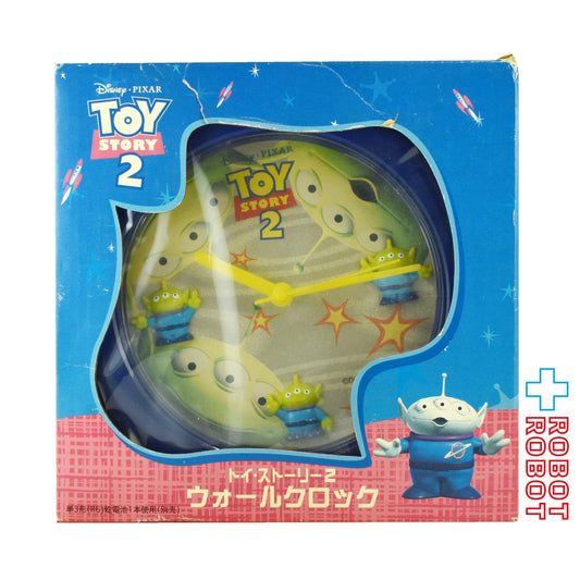 セガ トイ・ストーリー 2 エイリアン ウォールクロック 箱付き