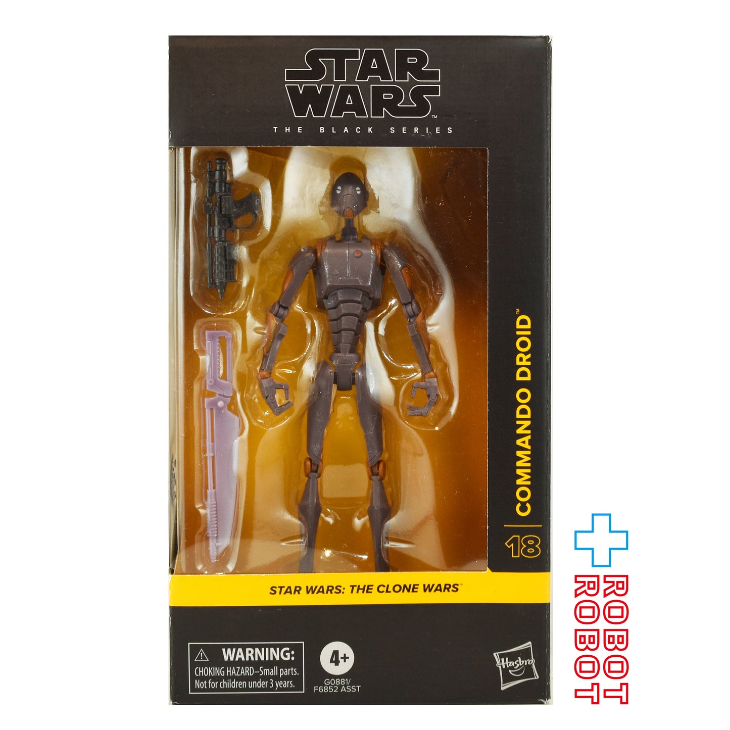 スター・ウォーズ ブラックシリーズ #CW18 コマンダー・ドロイド [クローン・ウォーズ] 6インチ アクションフィギュア 未開封