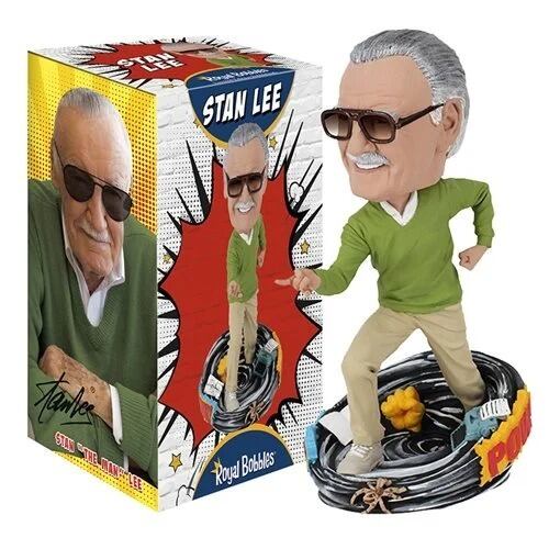 マーベル スタン・リー ボブルヘッド フィギュア 未開封