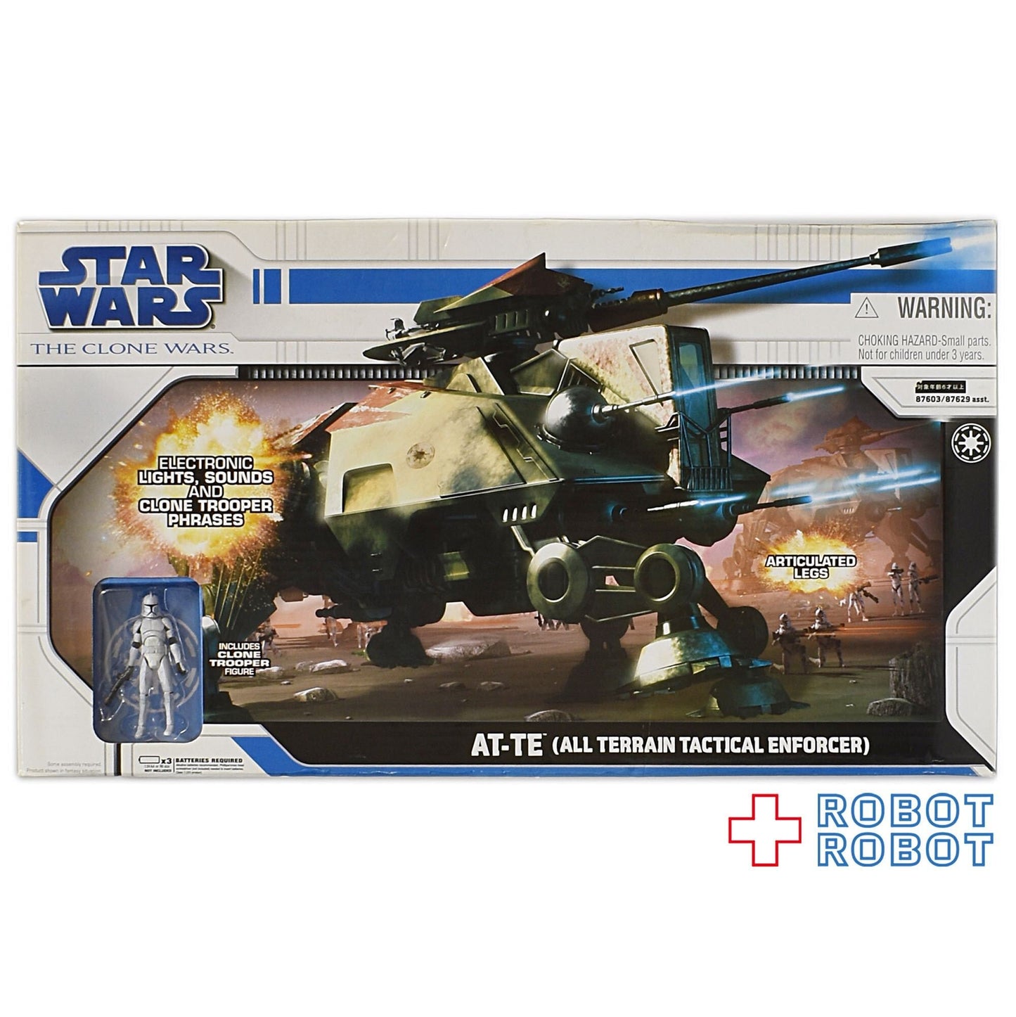 スター・ウォーズ AT-TE 全地形対応戦術攻撃兵器 クローン・ウォーズ アクションフィギュア 未開封箱入