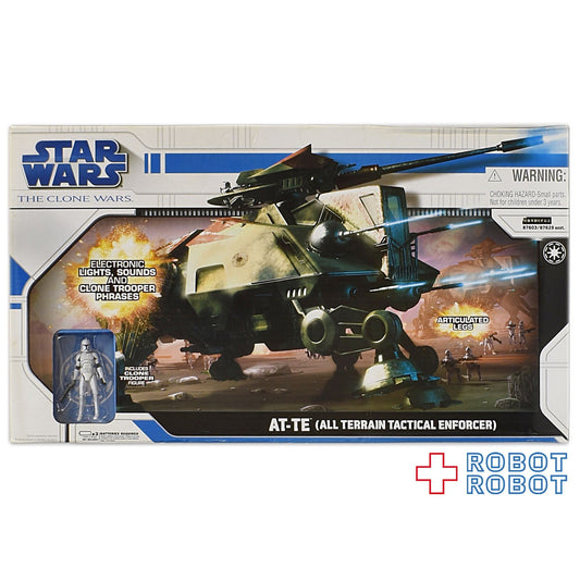 スター・ウォーズ AT-TE 全地形対応戦術攻撃兵器 クローン・ウォーズ アクションフィギュア 未開封箱入
