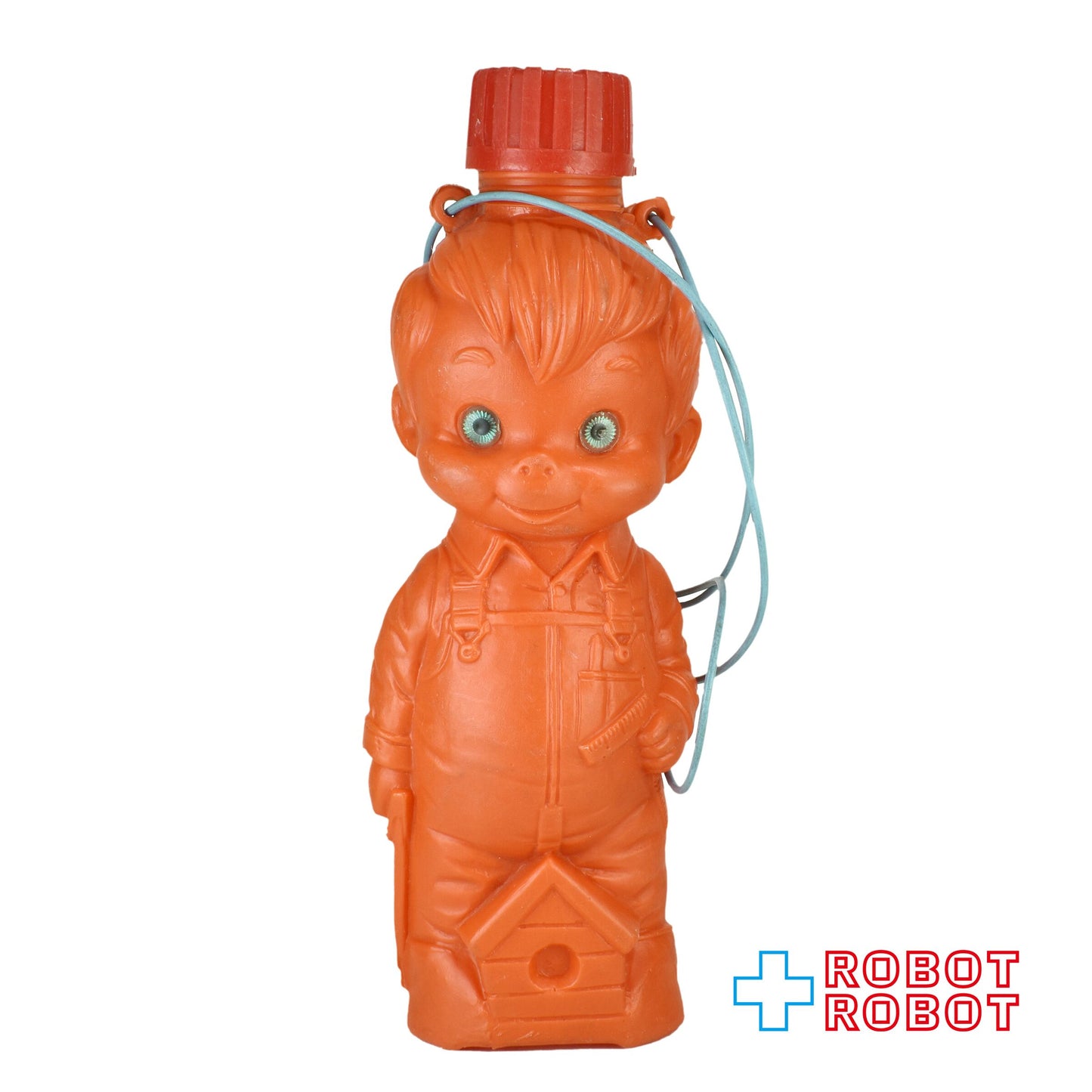 AYINSA 大工の男の子 ソーキー  バブルバスボトル プラスチックフィギュア メキシコ製