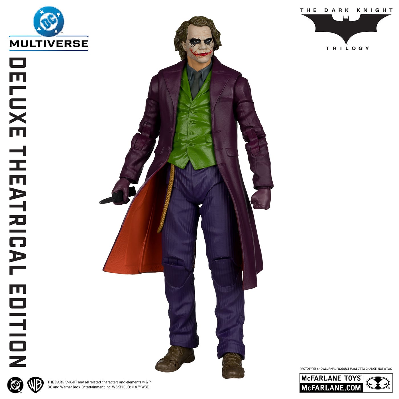 DC マルチバース ダークナイト・トリロジー ジョーカー デラックス・シアトリカル・エディション 7インチ アクションフィギュア 国内版 未開封