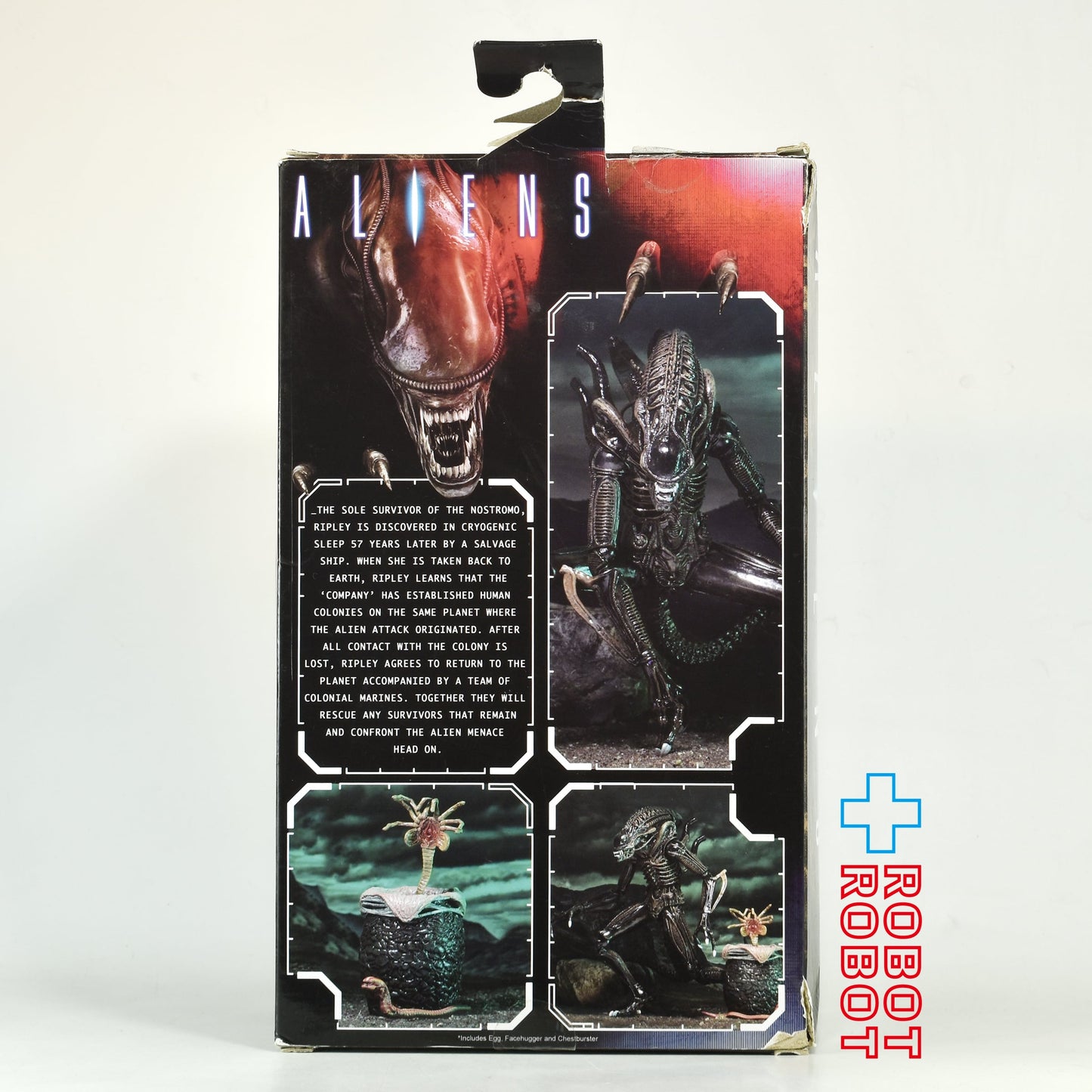 NECA エイリアン2 エイリアン ウォーリアー ブラウン アルティメット エディション 7インチ アクションフィギュア 開封