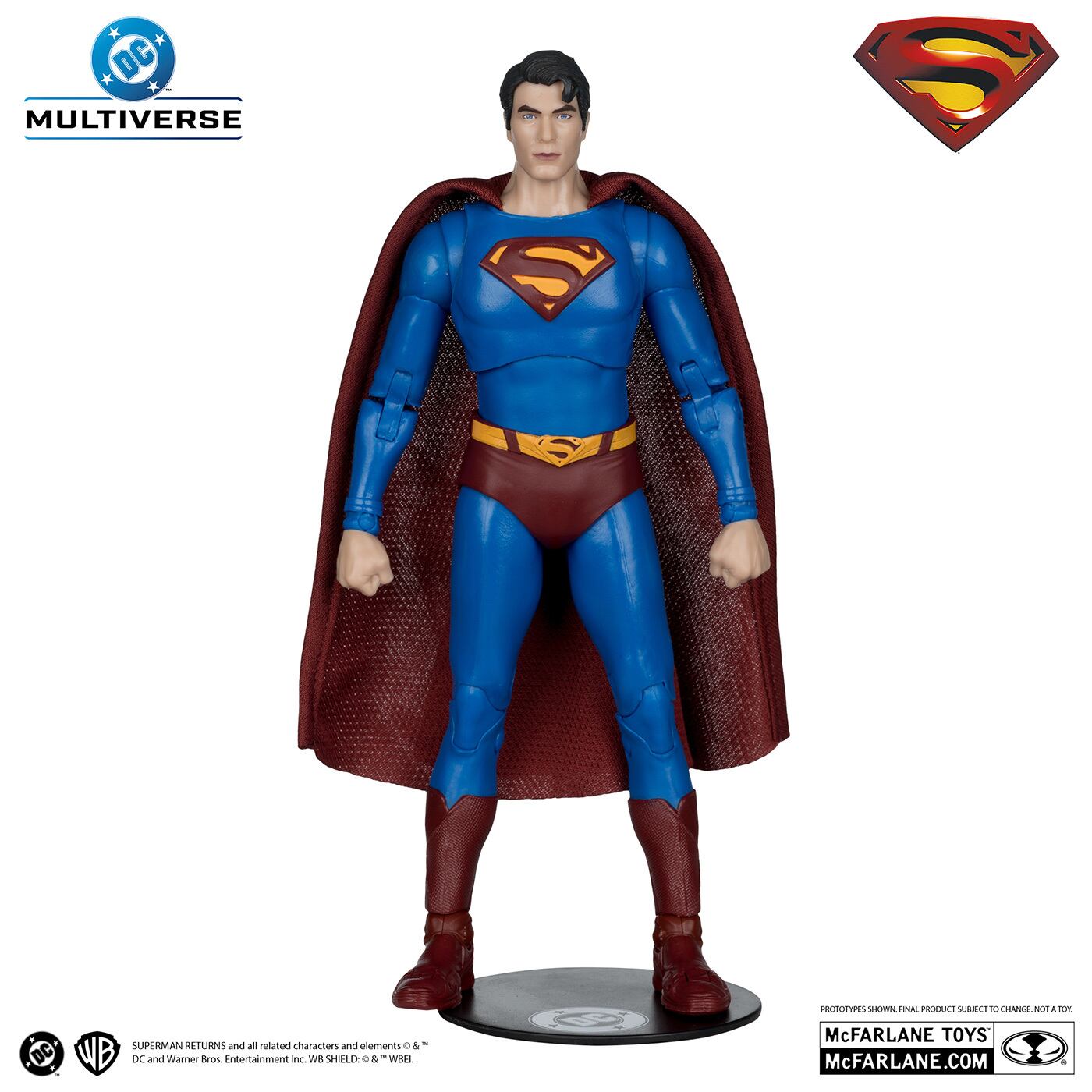 DC マルチバース 映画 スーパーマン リターンズ #336 スーパーマン 7インチ アクションフィギュア 国内版 未開封